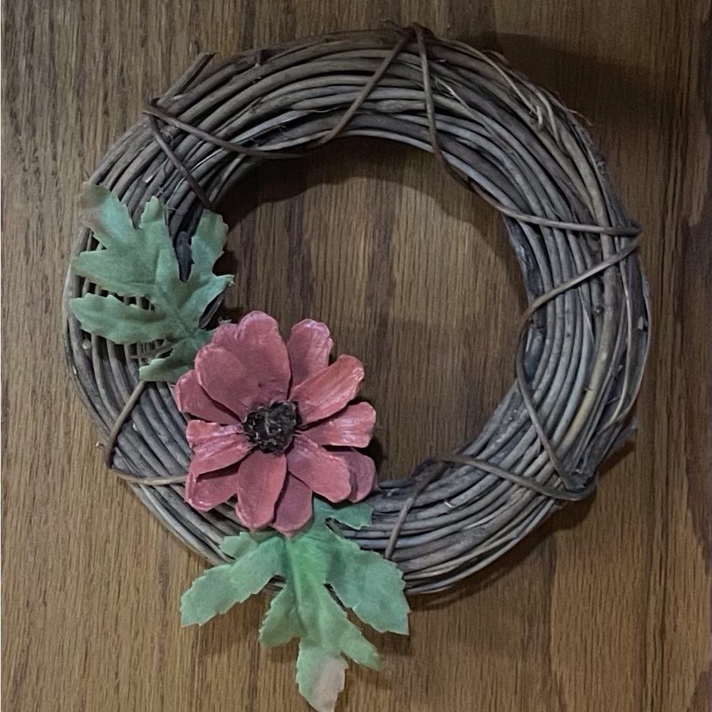 6” Natural Willow Wreath